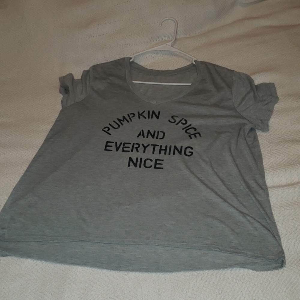 Grey Pumpkin Spice Shirt
